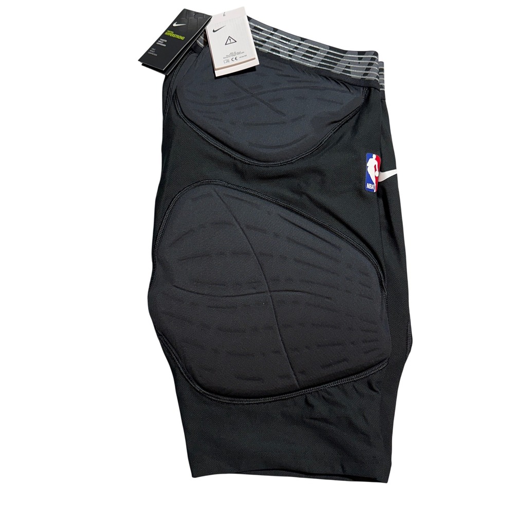 Nike Pro Men XXL NBA Hyperstrong Padded Compression Shorts Black Basketball
